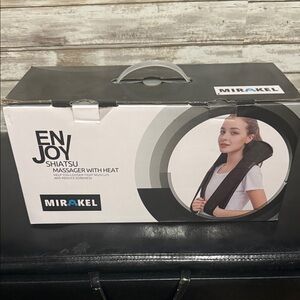 Black Shiatsu Massager with Heat